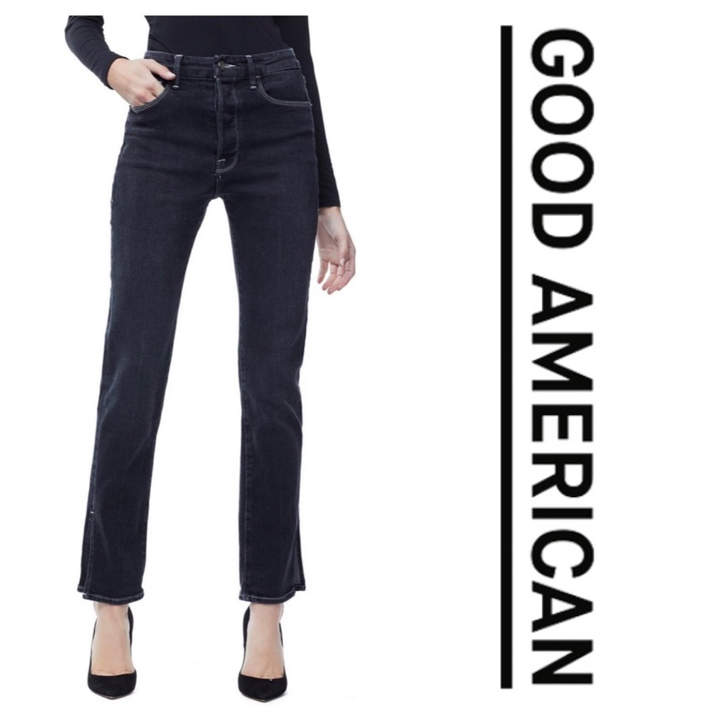 Good American High Waist Good Boy Jean New 16